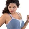 Panache Sport-BH Mit Bügel | Grau -Miracle Woman Verkäufe sport bh top grau panache posing1 1280x1280